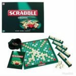 لعبة الكلمات المتقاطعة الترفيهية لأجواء عائلية مليئة بالتحدي والاكتشافات : SCRABBLE Classique Jeu de Lettres Multi-joueurs 0116F-2