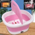 ⁦حوض القدم الكهربائي القابل للطي بالأشعة تحت الحمراء لتدفئة وتدليك القدمين : Bain de pieds électrique pliable infrarouge pour réchauffer et masser les pieds 368Z⁩ - الصورة ⁦4⁩