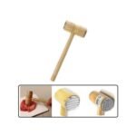⁦مطرقة لحم خشبية برأس معدني : Maillet à viande en bois à tête métallique RF/002⁩ - الصورة ⁦4⁩