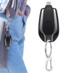 ⁦باور بانك مع حامل مفاتيح من النوع Porte-clés ET Power Bank d’urgence 2 EN 1 type RF-0119⁩ - الصورة ⁦2⁩