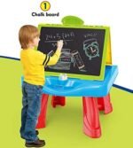 ⁦مكتب التعلم والتفاعل فائق التميز 3 في 1 - طاولة تعليم بالعرض - : Bureau d'apprentissage interactif 3-en-1 - Table d'apprentissage avec projecteur RF/YM128⁩ - الصورة ⁦3⁩