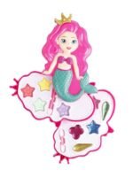 ⁦علبة مكياج الحورية للأطفال من طبقتين : Coffret de maquillage sirène pour enfants 560-2A⁩ - الصورة ⁦2⁩