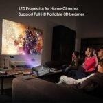⁦جهاز عرض LED صغير و محمول: Projecteur LED portable et petite 40*78*101⁩ - الصورة ⁦5⁩
