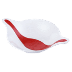 ⁦صحن سلطة على شكل ورق الشجر KM0 63⁩ - الصورة ⁦2⁩