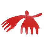 ⁦صحن سلطة على شكل ورق الشجر KM0 63⁩ - الصورة ⁦3⁩