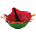 صحن سلطة على شكل ورق الشجر KM0 63