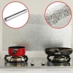 ⁦ورق ألومنيوم شديد التحمل للمطبخ وغرفة النوم – فضي – 2 متر × 60 سم :  papier aluminium robuste pour la cuisine et la chambre - Argent - 2 m x 60 cm⁩ - الصورة ⁦4⁩