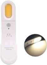 ⁦ضوء الليل المتحرك بشريحة استشعار الحركة PIR قابل لإعادة الشحن :  Lampe de nuit mobile avec capteur de mouvement PIR rechargeable WP-9068⁩ - الصورة ⁦6⁩