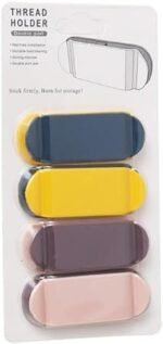 ⁦حامل قابس السلك - مشبك بدون ثقوب لتنظيم قابس الكابل (مجموعة من 4 قطع بألوان متنوعة) : Porte-fil de prise - Clip sans trou pour organisateur de prise de câble (ensemble de 4 pièces de couleurs mélangées) RF-054⁩ - الصورة ⁦3⁩