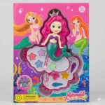 علبة مكياج الحورية للأطفال من طبقتين : Coffret de maquillage sirène pour enfants 560-2A