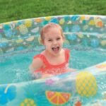 ⁦مسبح قابل للنفخ للأطفال بتصميم دائري BESTWAY Piscine Gonflable Ronde Pour Enfants 155/53cm 51045⁩ - الصورة ⁦3⁩