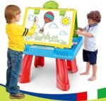مكتب التعلم والتفاعل فائق التميز 3 في 1 - طاولة تعليم بالعرض - : Bureau d'apprentissage interactif 3-en-1 - Table d'apprentissage avec projecteur RF/YM128