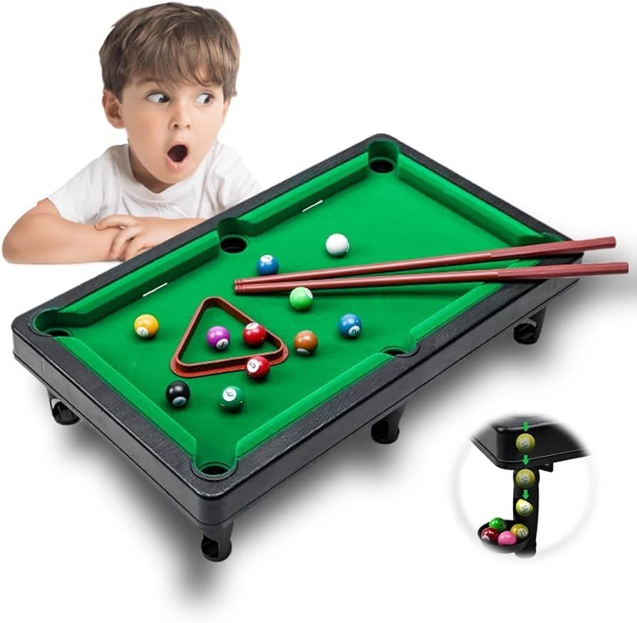 61MTk8JuV2L._AC_UF8941000_QL80_.jpg لعبة طاولة بلياردو : Table de Billard 810 - الصورة 1