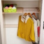 ⁦رف قابل للتعديل لتخزين الملابس, الأحذية والاكسسوارات : Multi-Fonction Telescopic Layer Rack Type42*70-115cm⁩ - الصورة ⁦2⁩