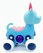 ⁦لعبة جر على شكل بقرة مرحة للأطفال : Jouet à tirer en forme de vache amusante pour les enfants  565-2A⁩ - الصورة ⁦3⁩