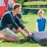 ⁦مضخة كهربائية قابلة لإعادة الشحن : Gonfleur électrique rechargeable intex 66642⁩ - الصورة ⁦4⁩