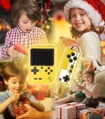 ⁦جهاز ألعاب فيديو الكلاسيكية ريترو محمول مع 400 لعبة مدمجة و جهاز تحكم للالعاب :  Console de jeux vidéo rétro portable (400 jeux) avec manette de jeu 2301396-1⁩ - الصورة ⁦8⁩