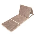 ⁦سجادة صلاة فاخرة 2في1  قابلة للطي مع حقيبة لحمل سهل بمسند ظهر مريح : Tapis De Prière Avec Dossier Pliable 106x48⁩ - الصورة ⁦3⁩