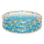 ⁦حوض السباحة للأطفال قابل للنفخ بـ3 حجرات هوائية Piscine Gonflable Ronde Motif Avec 3 Compartiments à Air Pour Enfants 170x53cm Bestway#51048⁩ - الصورة ⁦2⁩
