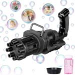 ⁦طقم 2في1 مسدس صانع الفقاعات بتصميم مبتكر لمتعة لامثيل لها+قارورة Pack 2en1 Pistolet A Bulles Avec Un Design Unique +Bouteille De 3939-130⁩ - الصورة ⁦5⁩