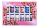 12 زيت عطري برائحة غنية لجهاز تعطير الجو والتبخير : 12 huiles essentielles aux arômes riches pour diffuseur et vaporisateur RF -BT-12B