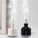 ⁦فواحة عطرية على شكل فانوس مضيئ Diffuseur d'huile essentielle pour maison et bureau, lampe rétro, humidificateur d'air électrique, vaporisateur à brume fraîche  RF/LA-0621⁩ - الصورة ⁦4⁩