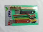 ⁦مجموعة تنضيف من 6 فرش معدنية قوية من الفولاذ المقاوم للصدأ/النحاس/النايلون : Kit de nettoyage de 6 brosses métalliques robustes en acier inoxydable/laiton/nylon RF/3805⁩ - الصورة ⁦7⁩