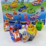 عالم دورية المخلب ,مجموعة ألعاب من 6 شخصيات من بات باترول مع السيارات الخاصة بها :  Pat' Patrouille - 6 Figurines et ces Véhicules PH138