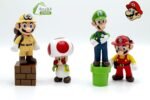 مجموعة العاب شخصيات ماريو من 4 قطع : Ensemble de 4 figurines de personnages Mario RF/5657