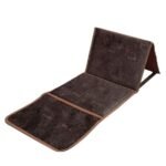 ⁦سجادة صلاة فاخرة 2في1  قابلة للطي مع حقيبة لحمل سهل بمسند ظهر مريح : Tapis De Prière Avec Dossier Pliable 106x48⁩ - الصورة ⁦4⁩