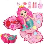 ⁦علبة مكياج الحورية للأطفال من ثلاث طبقات: Coffret de maquillage sirène pour enfants 560-3A⁩ - الصورة ⁦3⁩