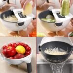 ⁦سلة مزدوجة لتصريف الفواكه والخضروات Panier d'égouttage double RAPT7760-1⁩ - الصورة ⁦5⁩