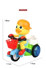 ⁦لعبة دراجة ثلاثية العجلات البهلوانية للأطفال 360 درجة دوران موسيقى بمصابيح كهربائية : Jouet de tricycle acrobatique pour enfants avec rotation à 360 degrés, musique et lumières électriques NO.0827⁩ - الصورة ⁦4⁩