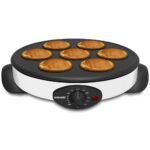 ⁦صانعة الكريب و الفطائر 2في1 من سوناشي SONASHI Crêpière Et Machine À Pancakes 2en1 1500W SCRM-865⁩ - الصورة ⁦6⁩