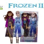 مجموعة دمى فاخرة بتصميم شخصية انا والسا من فروزن  فروزن 2 : Jeux d'Anna et Elsa du film Frozen YB-023