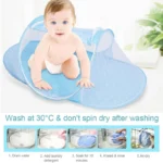 ⁦شبكة مضادة للحشرات للأطفال : Moustiquaire pour lit de bébé portable et pliable RF/2529⁩ - الصورة ⁦9⁩