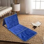 ⁦سجادة صلاة فاخرة 2في1  قابلة للطي مع حقيبة لحمل سهل بمسند ظهر مريح : Tapis De Prière Avec Dossier Pliable 106x48⁩ - الصورة ⁦6⁩