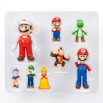 ⁦مجموعة العاب شخصيات ماريو من 8 قطع : Ensemble de 8 figurines de personnages Mario RF.1226-6⁩ - الصورة ⁦4⁩