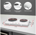 ⁦صفيحة تسخين مزدوجة : Doubles Plaques Chauffantes  BOMANN DKP5028CB⁩ - الصورة ⁦7⁩