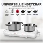 ⁦صفيحة تسخين مزدوجة : Doubles Plaques Chauffantes  BOMANN DKP5028CB⁩ - الصورة ⁦4⁩