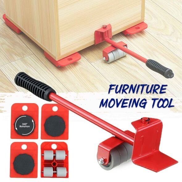 furniture-moving-hand-tool-set-furnitur_main-0.jpg ناقل ومحرك للأثاث بقوة حمل 150 كغ Outil de déplacement des meubles RF-6294 - الصورة 1