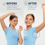 ⁦مجموعة 10 قطع من وسادات الإبط لامتصاص العرق لراحة طوال اليوم Ensemble 10PCS Protège-Aisselles De Sueur Pour Confort Toute la Journée RF-096⁩ - الصورة ⁦5⁩