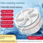 ⁦غسالة صغيرة محمولة 2 في 1 ، غسالة بالموجات فوق الصوتية  Mini Machine à Laver Portable 2 en 1, Laveuse à Ultrasons avec Câble USB RF/LM-6261⁩ - الصورة ⁦6⁩