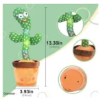 ⁦لعبة الصبارة الراقصة للاطفال : Cactus danseuse Rechargeable RF/1859-15⁩ - الصورة ⁦7⁩