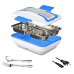 ⁦حافظة طعام كهربائية مقسمة من الإينوكس لطعام صحي وطازج Multi-Fonction Electric Lunch Box 1L YY-3266⁩ - الصورة ⁦10⁩