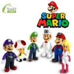 ⁦مجموعة العاب شخصيات ماريو من 6 قطع : Ensemble de 6 figurines de personnages Mario RF/0104⁩ - الصورة ⁦2⁩