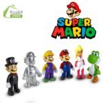 ⁦مجموعة العاب شخصيات ماريو من 6 قطع : Ensemble de 6 figurines de personnages Mario RF/0104⁩ - الصورة ⁦3⁩