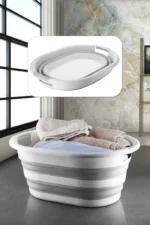 سلة غسيل قابلة للطي : corbeille a linge retractable RF/1550