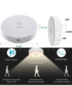 ⁦مصباح ذكي مستشعر للحركة : Intelligent Induction Lamp RF/4000K⁩ - الصورة ⁦5⁩
