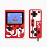 جهاز ألعاب فيديو الكلاسيكية ريترو محمول مع 400 لعبة مدمجة و جهاز تحكم للالعاب :  Console de jeux vidéo rétro portable (400 jeux) avec manette de jeu 2301396-1